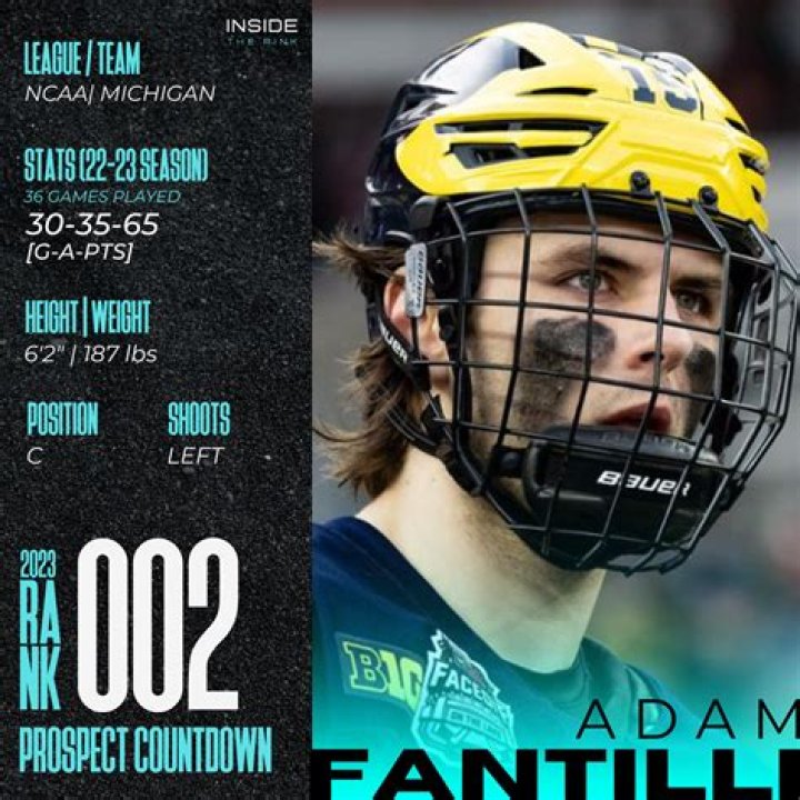Adam Fantilli Wiki Age, Biography, , Height, Nationality, Instagram, Twitter