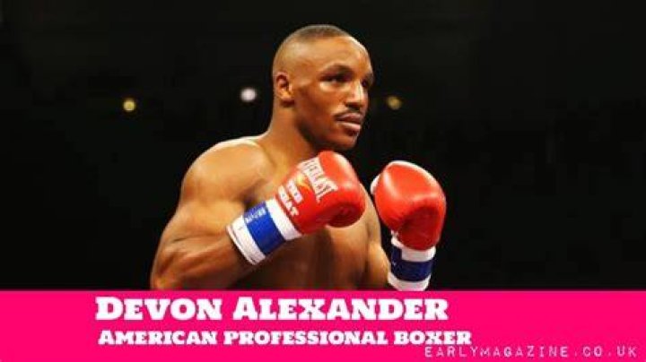 Devon Alexander Net Worth, Income, Salary, Earnings, Biography