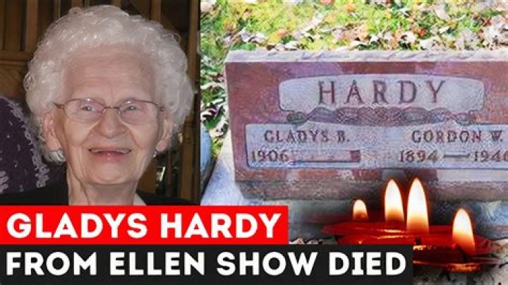 Did gladys from the ellen show died