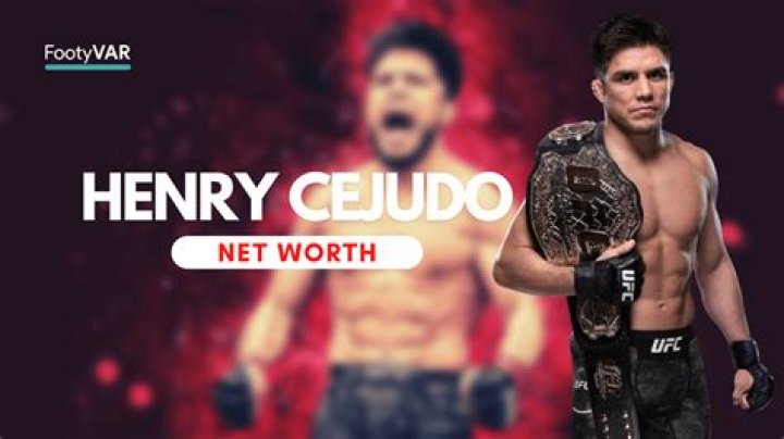 Henry Cejudo Net Worth: how much is Henry Cejudo worth?