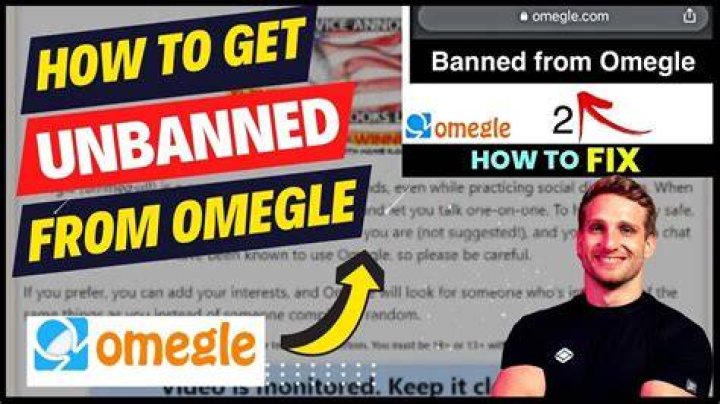 How do you get banned on omegle