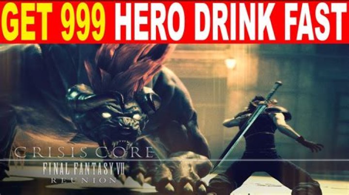 How do you get hero drink in ff7