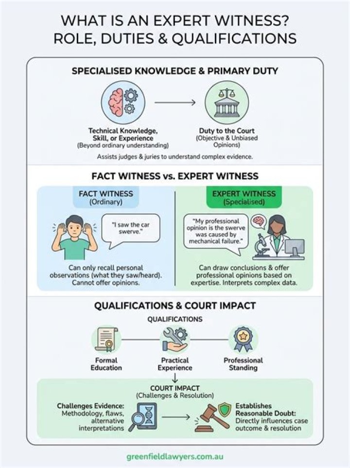 How to become an expert witness