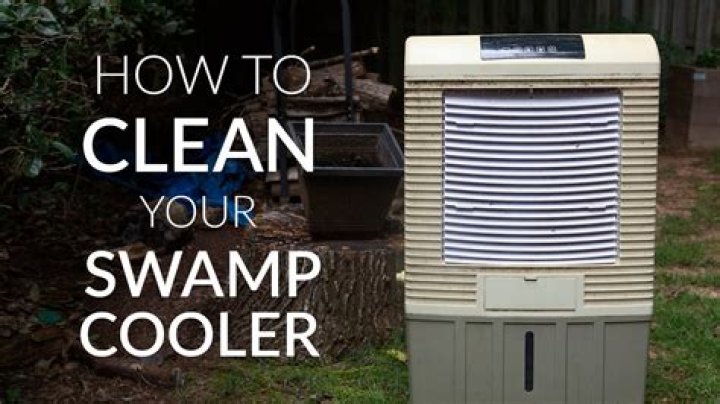 How to clean a swamp cooler
