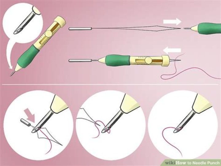 How to do punch needle