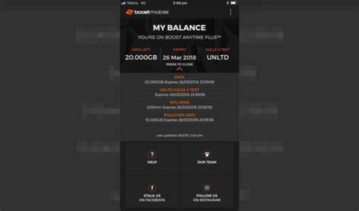 How to get boost account number