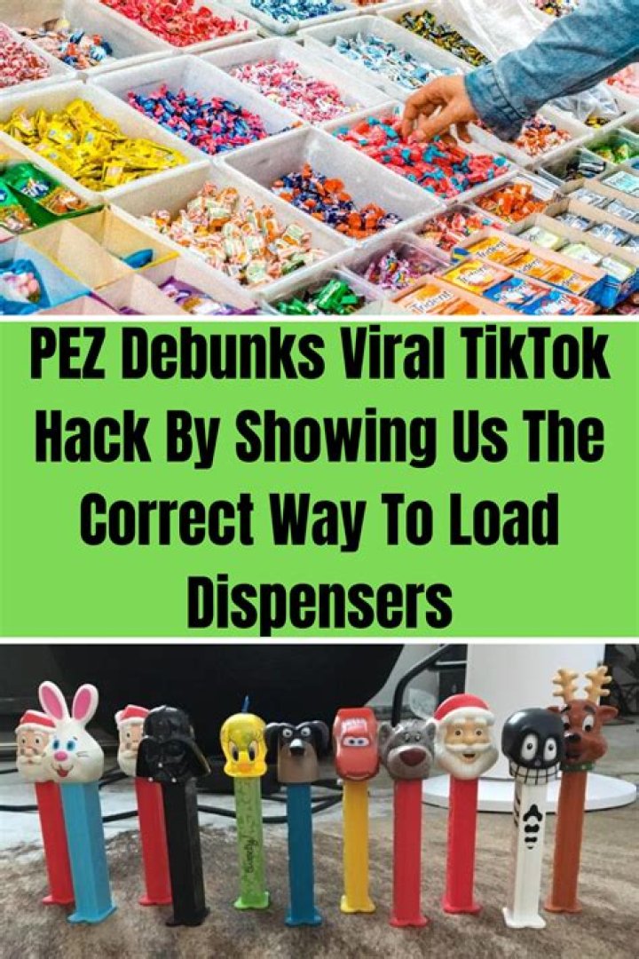 How To Load A Pez Dispenser? TikTok Hacks And Tricks