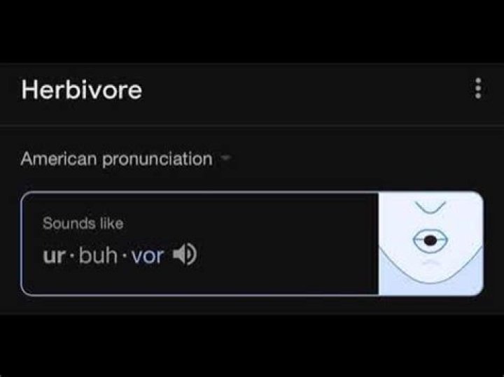 How to pronounce herbivore