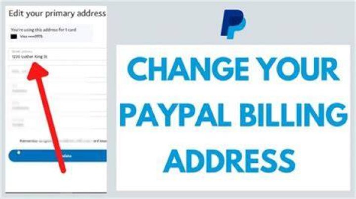How to remove primary address on paypal