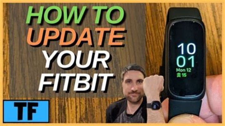 How to update fitbit firmware