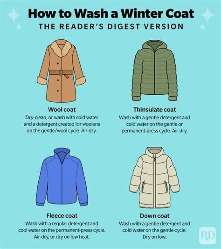 How to wash winter jacket