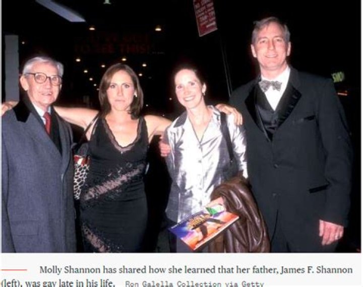James F. Shannon: Who Was Molly Shannon’s Father?