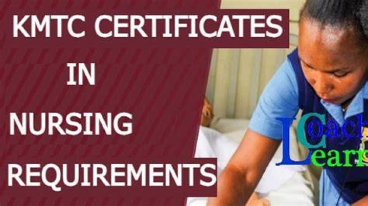 KMTC Nursing Requirements and Fee Structure