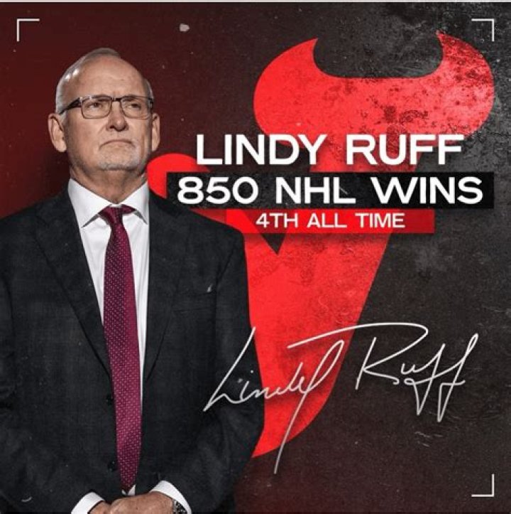 Lindy Ruff Net Worth, Income, Salary, Earnings, Biography
