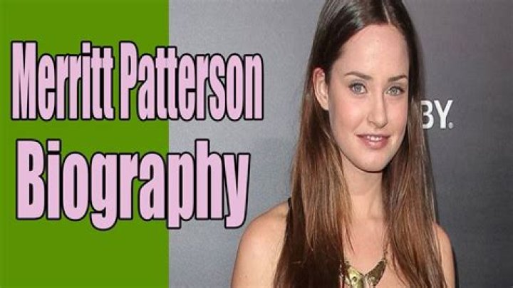 Merritt Patterson – Biography, Net Worth, Movies and Series