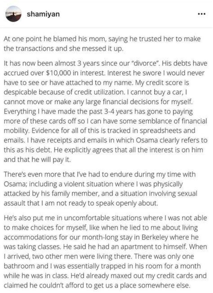 Osama Eisa aka Partytilfajr – Everything On Twitter Allegations