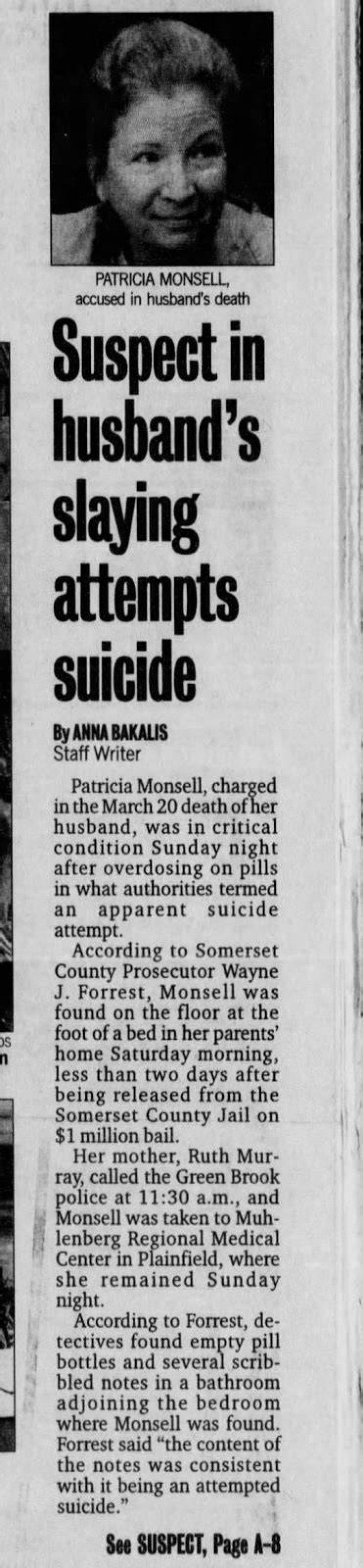 Snapped James Monsell Murder Story, Where Is Patricia Monsell Today?
