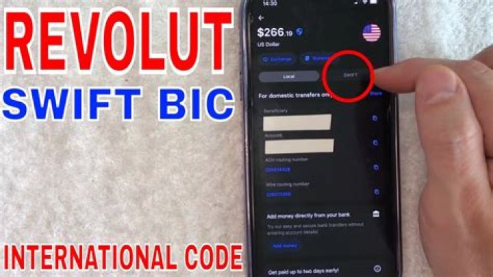 SWIFT/BIC Code for REVOLUT LTD, London