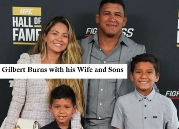 UFC Gilbert Burns Wife Family Ethnicity Religion And Siblings