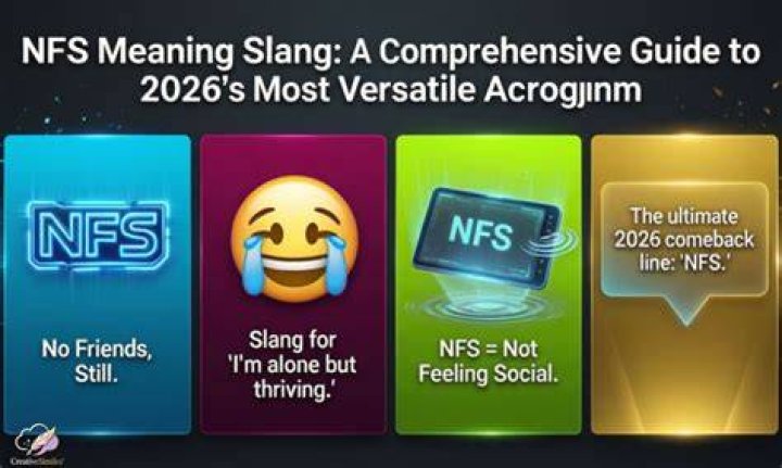What Does NFS Mean? – A TikTok/Instagram Slang Meaning On Urban Dictionary